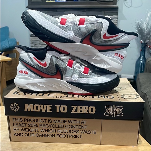 Nike Kyrie 8 GO - White Red and Black